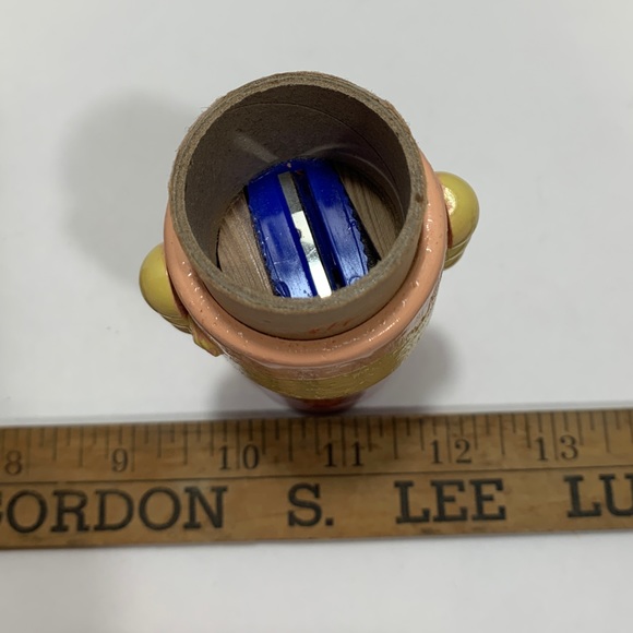 Vintage Wooden Toy Pencil Sharpeners, Pencil and crayon holder - Picture 8 of 16
